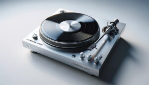 Cambridge audio ALVA TT2 Turntable - DALLE3, AI Generated representation image