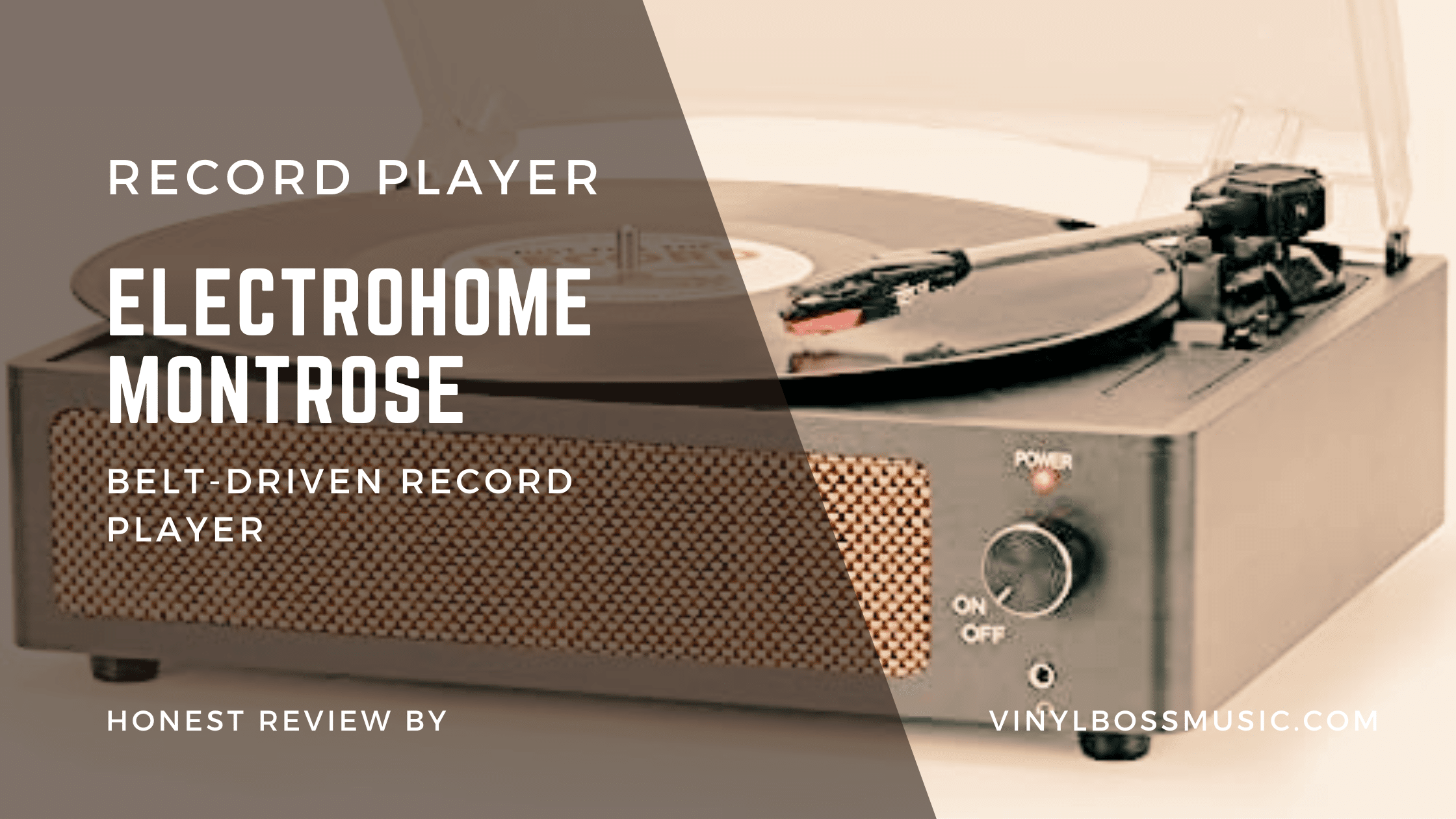 Electrohome Montrose Vinyl Record Player Review