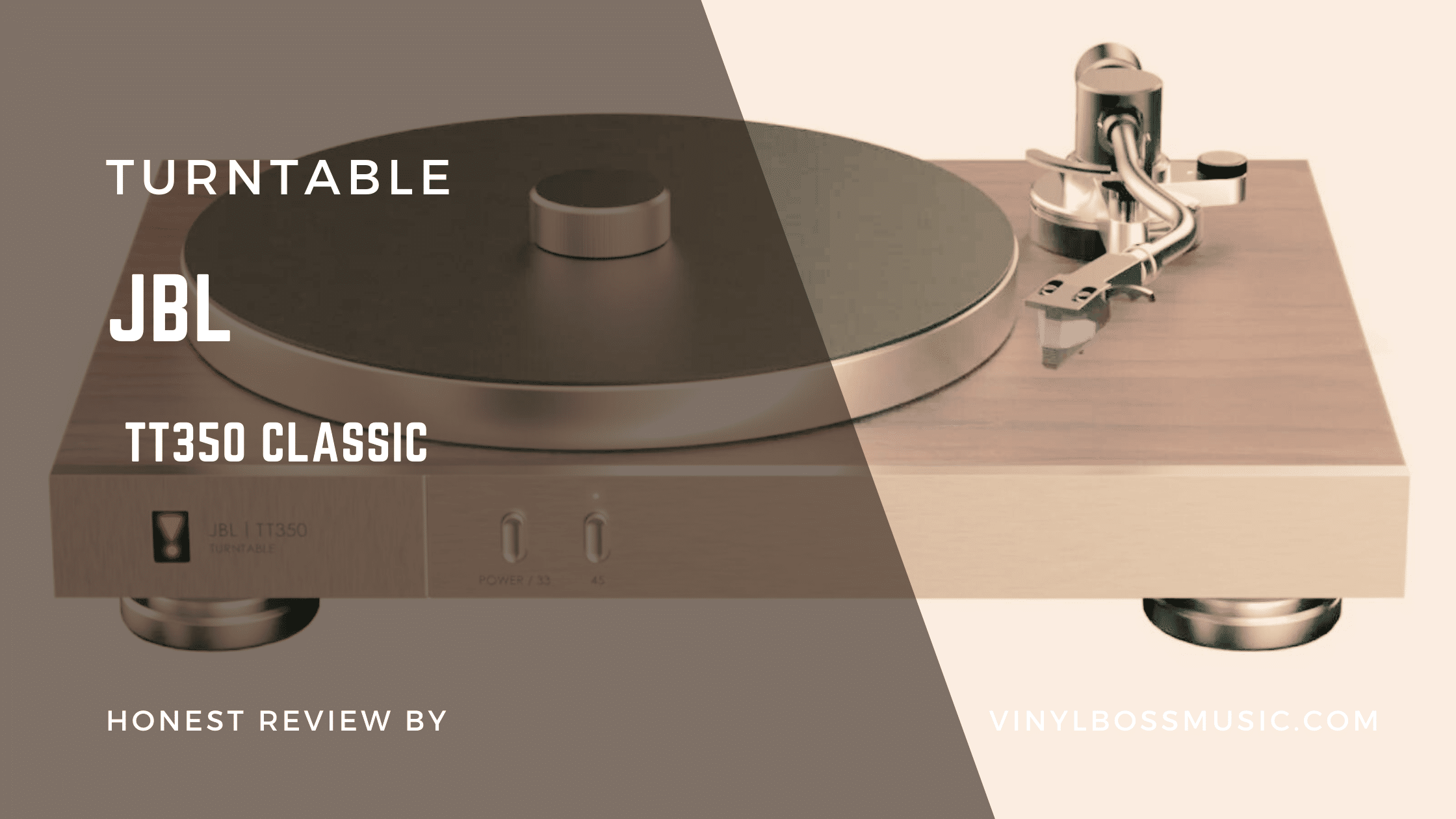 JBL TT350 Classic Turntable Review