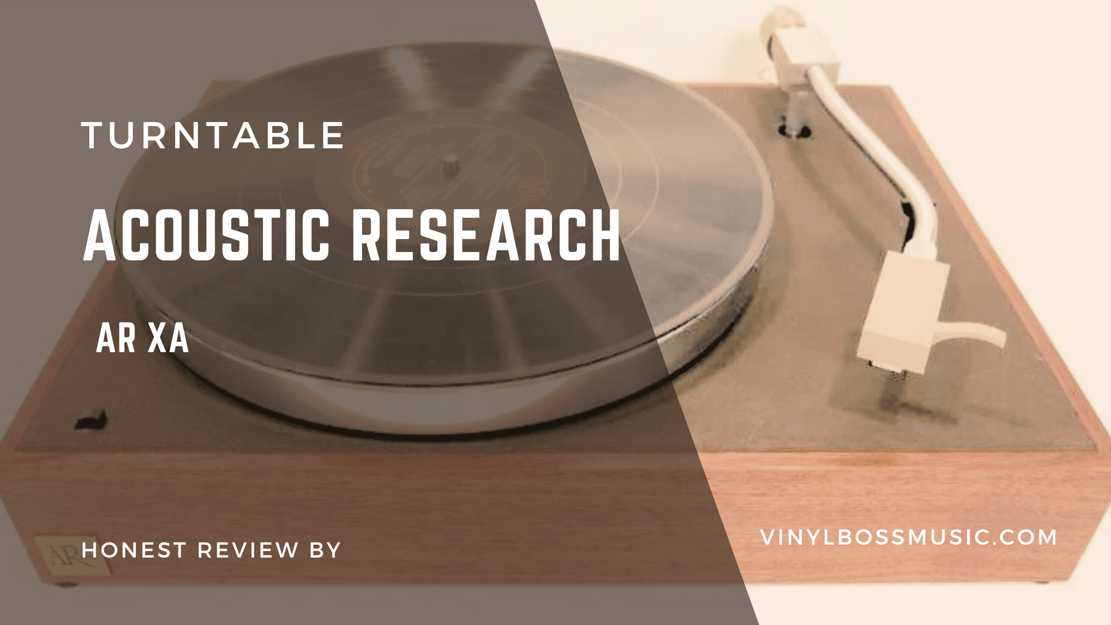 AR (Acoustic Research) XA Turntable Review